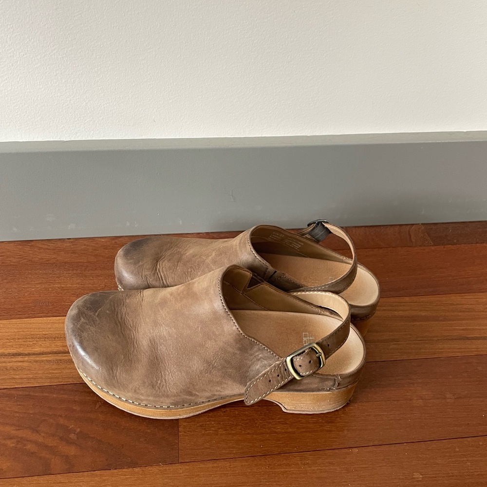 Dansko Berry Mule Clogs 37 colour Mushroom